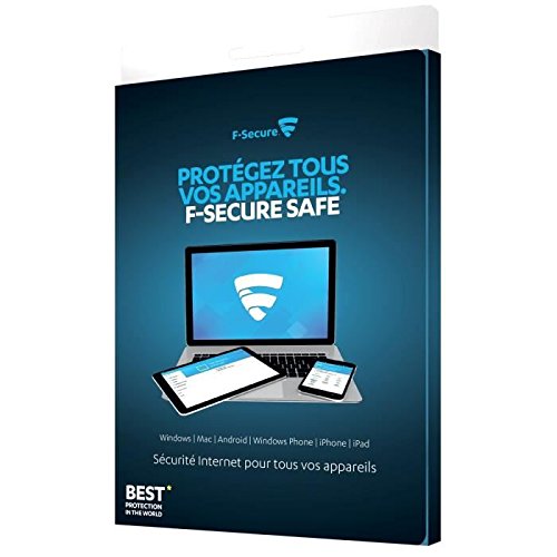 Preisvergleich Produktbild F Secure Safe - 5 appareils / 1an - PC / MAC - Sécurité Internet