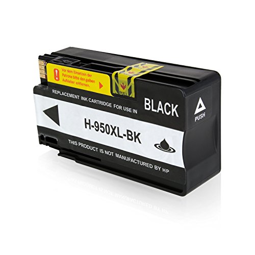 4 Tintenpatronen kompatibel zu HP 950XL/951XL für HP Officejet Pro 8610 e-All-in-One Officejet Pro 8620 e-All-in-One Officejet Pro 8100 ePrinter Officejet Pro 276dw 251dw – CN045AE CN046AE CN047AE CN048AE – Schwarz 83ml Color je 30ml - 2