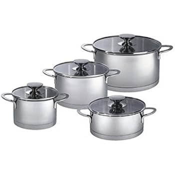 Berndes Topfset Millesima 4-teilig, Kochtopf mit