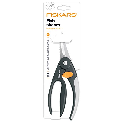 Fiskars Fischschere, Gesamtlänge: 22 cm, Qualitätsstahl/Kunststoff, Functional Form, 1003032 - 5