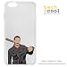 Produktbild Funnytech iPhone 6 /iPhone 6S Hülle SchutzHülle Soft TPU Silikon Transparent für iPhone 6 /iPhone 6S l Case, Cover, Handy, High Definition Druck [Pareja gatitos enamorados Fondo transparente]