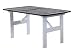 Produktbild Ambientehome 90342 Gartentisch Esstisch Holztisch Massivholz Hanko Maxi, 140 x 80 cm, weiß / grau