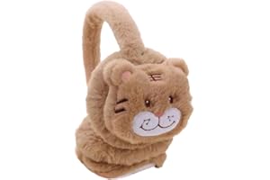 SJTJSPX Cache-oreilles Enfant Couvre Oreilles Réglables Cache Oreilles Peluche Fille Garçon Panda Animal Mignon Chauffe-oreilles Hiver Chaud Earmuffs Protecteurs d'oreilles Ski Oreille Manchons