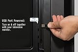 Vansky® RGB USB TV Hintergrundbeleuchtung für HDTV / Gaming PC, 90cm / 35 Zoll LED-Lichtleisten, mehrfarbiges Bias Beleuchtung Kit für Flachbildfernseher Zubehör und Desktop-PC (Reduzieren die Augenermüdung und erhöhen die Bildklarheit) - 5