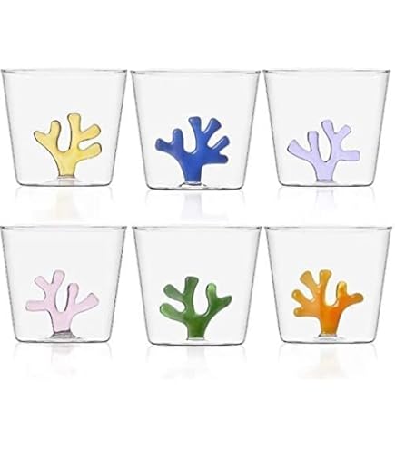 Bicchieri Design Italiano 300ml Set 4 Bicchieri Da Acqua Ichendorf