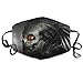Produktbild Daawqee Mund Maske, Gesichtsmaske Skull Robot Print Reusable Washable Earloop Face Mouth Mask for Men Women