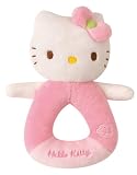 sonajero hello kitty crochet  Funciona con pilas: no. Hello Kitty Jemini - 21672 - Ring Rattle (Importado de Francia)