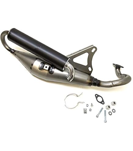TECNIGAS Maxi Auspuff – Für MBK Flame XC125 / Yamaha Cygnus XC125, Legal Für Straße