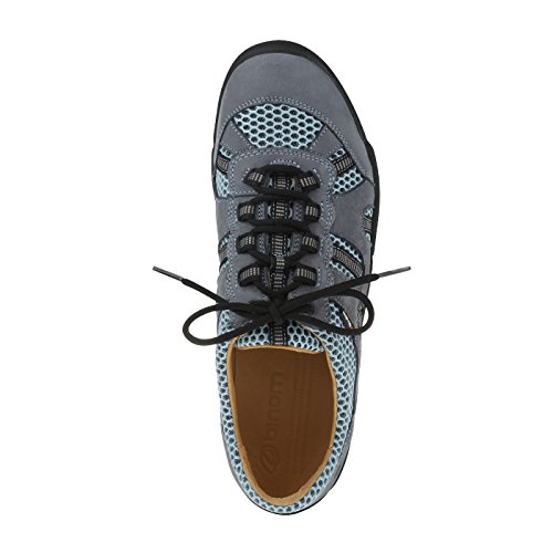 tessamino Damen Schnürer aus echtem Leder, Trekking, Weite G & H, für Einlagen - 7