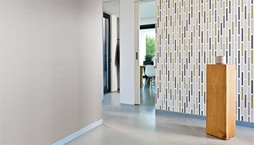 Architects Paper Tapete AP 2000 Design by F.A. Porsche Serie DashLine 10,05 m x 0,53 m grau metallic weiß 303502 - 3