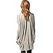 TopTie Womens Solid Batwing Sleeve Oversize Blouse Top Casual Long T-shirt - Black,M
