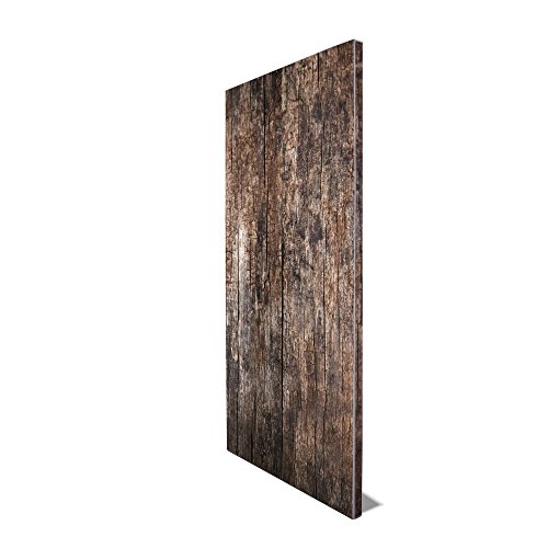 banjado – Design Magnetwand Memoboard 37x78cm Pinnwand Magnettafel mit Motiv Altes Holz - 3