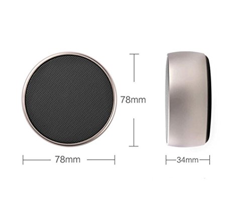 Bluestercool Metall tragbare Cube Stereo Bluetooth-Lautsprecher