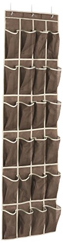 Whitmor Zapatero para Colgar estantes de Accesorios de Cartucho, Java, Java, 24 Pocket