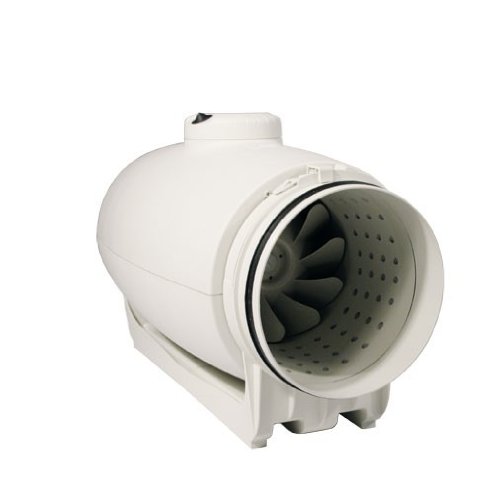 S&P Schallgedämmter Rohrventilator, halbradial, TD-1000/200 Silent