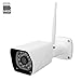 Produktbild IdeaNext 1080P HD IP Kamera WLAN Überwachungskamera Sicherheitskamera mit 64GB MicroSD-Karte Bewegungserkennung Infrarot Nachtsicht (1080P Outdoor Außenkamera mit SD-Karte)
