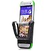 Produktbild iCues HTC One Mini 2 - M8 Mini |  2 Part Touch Case Grün | Outdoor Dickes Hardcase Stoßfest Militär Lifeproof Männer Jungs 360 Grad Display Full Body Rundum beidseitig Komplett vorne hinten double Front Schutzhülle Hülle Cover Schutz