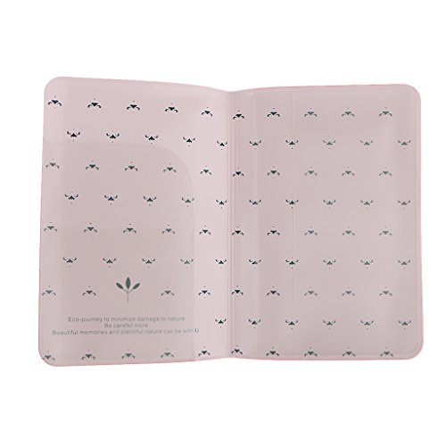 Protge-Passeport-Porte-organisateur-de-Cartes-en-PU-Cuir-Accessoires-de-Voyage-Orange