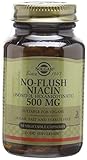 Solgar 500 mg No Flush Niacin Vegetable Capsules - 50 Capsules