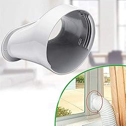 SDGDFXCHN Adaptateur de fenêtre, Adaptateur de fenêtre pour climatiseurs Plaque d'étanchéité pour fenêtre Ajustable, Adaptateur de fenêtre pour Tuyau d'échappement
