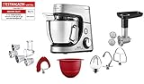 Krups KA631D Master Perfect Gourmet Küchenmaschine (1100 Watt, Gesamtvolumen: 4,6 Liter, inkl.: Back-Set, Schnitzelwerk, Fleischwolf, Delica Tool, Flex Bowl, Flex Whisk) silber Krups KA631D Master Perfect Gourmet Küchenmaschine (1100 Watt, Gesamtvolumen: 4,6 Liter, inkl.: Back-Set, Schnitzelwerk, Fleischwolf, Delica Tool, Flex Bowl, Flex Whisk) silber