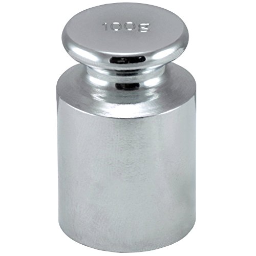 Justiergewicht / Kalibriergewicht für Digitalwaagen 100g Genauigkeitsklasse M1 zum Kalibrieren von Digitalwaagen / Waagen 100g