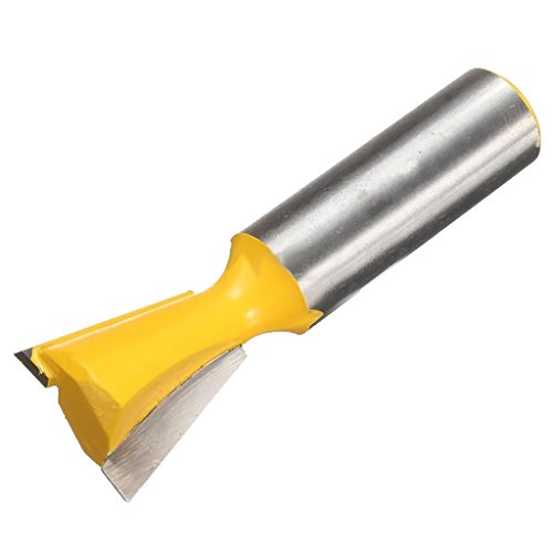 MagiDeal 5pcs 1/2 “ Schaft Fräser 6.35 / 9.52 / 12.7 / 15.9 / 19,05mm Schwanzverbindung Bits Router - 4