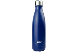 WD Lifestyle- Bottiglia Termica Acciaio Inox 500 ml - 24 Ore Freddo - 12 Ore Caldo