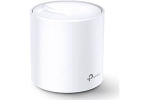 TP-Link Deco X60 AX5400 Whole Home Wi-Fi 6, Add on Single Unit for All WiFi 7/6/5 Deco Mesh Pack for Extended Coverage Requirement, Compatible with Amazon Alexa, HomeShield Security, White