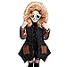 Produktbild Longra Baby Kinder Mädchen Winter Daunenmantel Daunenjacken mit Fellkapuze Kinder Baumwolle Winterjacke Kapuzenjacke Kapuzenmantel Trenchcoat Warm Outwear(4-10Jahre) (160CM 9Jahre, Black)