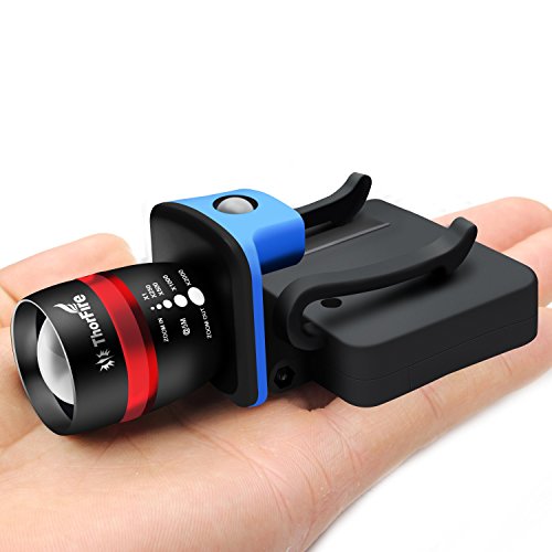 Cap Light, Sumbay 155 Lumen 3 Modi LED Licht Hut Lampen Taschenlampe Einstellbarer Zoomable Scheinwerfer 155 Lumen Leistung von AAA Batterien für Camping Wandern Arbeits - 3