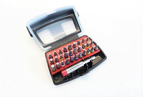 Juego de brocas Würth varios/Special puntas/ 31 piezas Juego de soporte para puntas con innovador