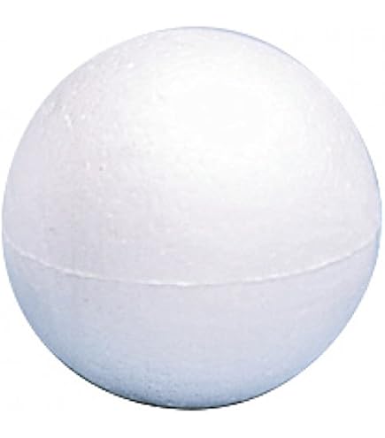 8 boules en polystyrènes 4 cm - Lou Passion