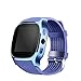 Produktbild LL-Bluetooth Smart Watch für Android Phone Smartwatch Männer Frauen mit Kamera Unterstützung Sim Tf Card Call , blue