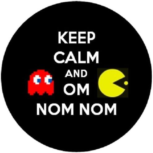 Keep Calm &amp; Om Nom Nom 58mm Bottle Opener