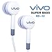 VIVO Original 100% | Super Bass 3.5 MM Jack Multi Capability Earphone especially designed for VIVO | Other Smarts Phone Compability By Adivis RS.99.00