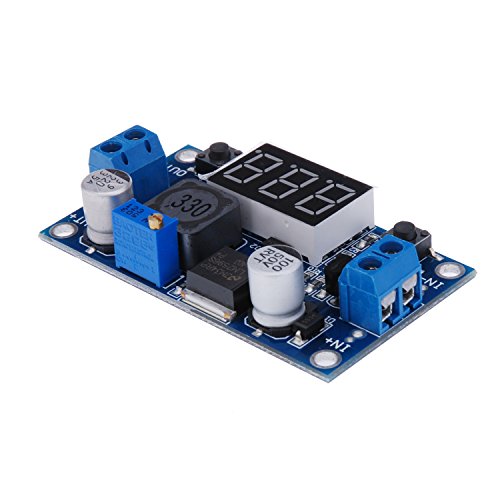 tinxi® LM2596 DC-DC Step Down Spannungswandler Schaltregler + LED Spannungsanzeige - 3