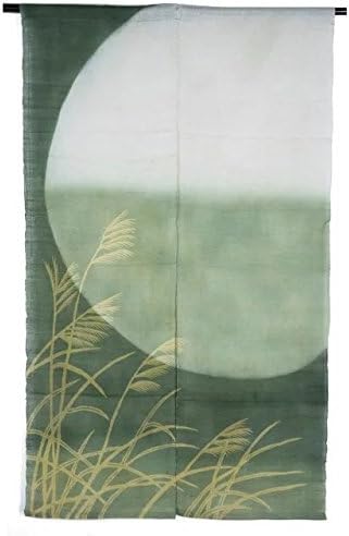 RH Zen Style Japanese Tapestry Doorway Curtain - Reeds in The Wind