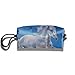 Produktbild Beauty Oil Horse Cosmetic Bag Waterproof Cosmetic Bag Large Capacity Pu Leather, Bathroom, Storage Pen Holder Clutch Wristlet Wallets Purse Portable Storage Case Cosmetic Bags Zipper makeup bag