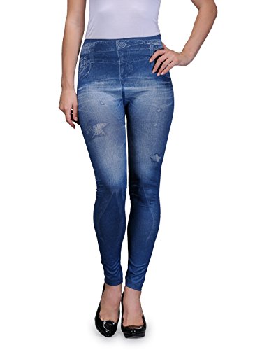Oleva Blue Star Denim Look Jegging RS.249 (75.00% Off) - Amazon