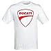 Produktbild Ducati T-SHIRT Unisex (002) Motorrad Bike Monster Logo Racing Moto GP - GROESSE FREI WAEHLBAR BITTE NACH DEM KAUF PER AMAZON EMAIL MITTEILEN GEMAESS GROESSENTABELLE IN BILD 2