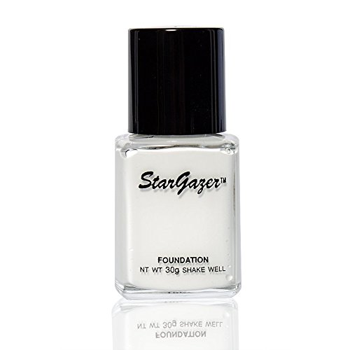 Stargazer Liquid Foundation Makeup und Pressed Powder Puder (Weiß) - 2
