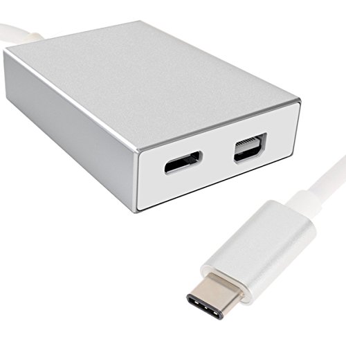 chenyang usb-c USB 3.1 Typ C auf Mini DisplayPort DP & USB OTG & usb-c Buchse Ladegerät Adapter für Laptop und MacBook - 5
