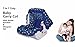 House Of Gifts 7 In 1 Baby Carry Cot With Rocker Function & Mosquito Net (Blue) RS.2590.00