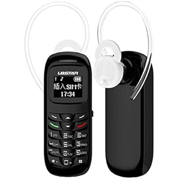 Foxpic mini pouce téléphone portable l8star bm70 bluetooth 0. 66 oled casque casque casque gsm sim plus petit fm dialer musique mp3 (noir) - Ecouteurs | fnac Belgique