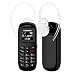 Produktbild Mini Thumb Handy L8STAR BM70 Bluetooth 0.66" OLED Kopfhörer Headset Headphone 3 in 1 GSM SIM Smallest FM Dialer Musik MP3 schwarz