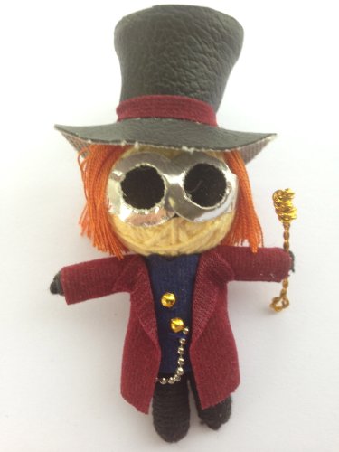Ultimate Willy Wonka Voodoo String Doll Keychain