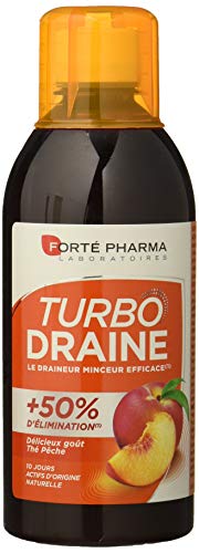 Forté Pharma TurboDraine | Lot de 2 draineurs Minceur | 2 x 500ml = 20 jours