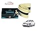 Auto Hub Premium Quality Car Steering Wheel Cover For BMW 320d - Beige/Black RS.325.00