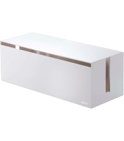 Boîte à Câbles IKEA ROMMA Blanche Avec Couvercle - Gestion Câbles